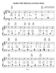 Hark The Herald Angels Sing Sheet Music Christmas Sheet Music Christmas Sheet Music Sheet Music Pdf