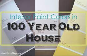 Interior Paint Colors Old House