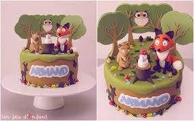 Memobaby Gateau D Anniversaire La Foret Enchantee Par Un Jeu D Enfant Anniversaire Gateau Anniversaire Jeu D Enfants