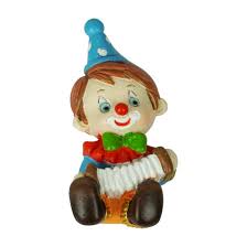 Small tree desktop miniature pine decoration mini 2 decorated trees lights inches holiday decor kitchen dining christmas. Home Decor Small Size Tabletop Resin Clown Figurine With Accordion China Resin Clown Figurine And Small Resin Clown Figurine Price Made In China Com