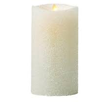 Luminara 7 Moving Flame Glitter Candle 4 Pack Hsn