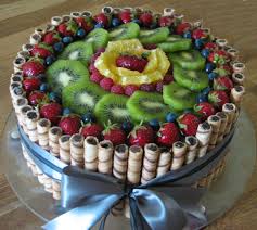 Fresh Fruit Cake Gateau Aux Fruits Frais Pastalar