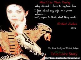 LMP &amp; MJ quotes - Michael Jackson and Lisa Marie Fan Art (25303170 ... via Relatably.com