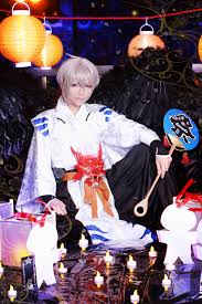 陰陽師#COSPLAY 看大天狗SAMA迷人的小眼神妖狐小哥哥的邪魅一笑 ...