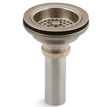 Now you can shop for it and enjoy a good deal on simply browse an extensive selection of the best kitchen sink strainer and filter by best match or price to find one that suits you! Kohler K 8801 Bv Brushed Bronze Duostrainer 3 1 2 Basket Strainers Faucet Com