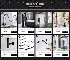 Kitchen sink aerator diagrama de barras. Matte Black Wall Mounted Rainfall Shower Faucet Rotate Watering Can Bath Shower Set Handshower Head Rain Bathroom Mixer Tap Shower Faucets Aliexpress