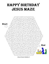 This coloring page is for private or family use only. Happy Birthday Jesus Sunday School Lesson