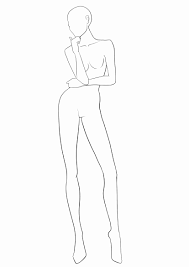Blank Model Sketch Template Lovely Download Free Fashion Templates Fashion Illustration Poses Fashion Figure Templates Fashion Figure Drawing