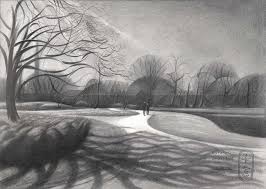 This video is about a realistic technique of drawing and shading the landscape with a pencil. Estate Oosterbeek 31 03 21 Graphite Pencil Drawing Pentel 0 5 Mm 3b On Canson Bristol Paper 21 X 29 7 X 0 1 Cm A4 Format Artist Corne Akkers Landscape