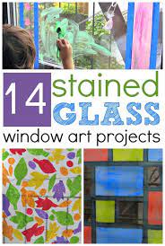 14 Kids Stained Glass Window Projects Stain Glass Window Art Faux Stained Glass Kids Stain