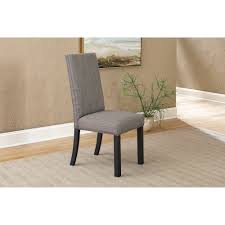 gerald upholstered dining chair (set of 2) ♦♦discount online♦♦ gerald upholstered dining chair (set of 2) ☀☀cheap reviews☀☀. Gerald Grey And Black Upholstered Parson Chairs Set Of 2 Overstock 32837284