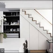 Stairs Integrated In A Kitchen Space Can Cluster The Space Or Enhance Staircase Storage Kitchen Under Stairs Stairs In Kitchen