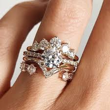 Marrow Fine In 2020 Wedding Rings Teardrop Stackable Rings Wedding Diamond Wedding Bands