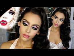 Burlesque Makeup Tutorial Hair Tutorial Burlesque Makeup Halloween Makeup