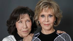 Her second is her role as a l'oreal brand ambassador. Jane Fonda And Lily Tomlin Of Grace Frankie On Aging Without Fear And The Power Of Women S Voices United Los Angeles Times