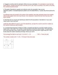 Random Sampling Answer Key In 2020 Answer Keys Answers Key