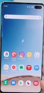 Scroll down and tap the home screen. How To Change Screen Mode On Samsung Galaxy S10 Plus Bestusefultips Lock Apps Party Apps Home Screen Settings