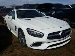 Salvage 2017 Mercedes Benz Sl550 Convertible For Sale Flood Title German Cars Salvage Car Detailing