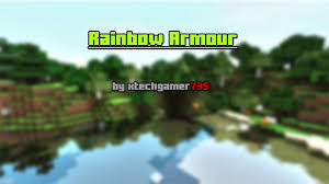In the third slot, you will find your new helmet if the process is correct. Overview Rainbow Armour Bukkit Plugins Projects Bukkit