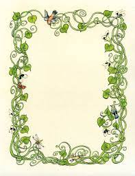 Pin By Cherryann Savich On Cards Page Borders Design Borders And Frames Nature Clip Art Borders