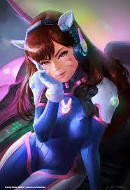 Hana d.va Song - Overwatch Fanart on Behance