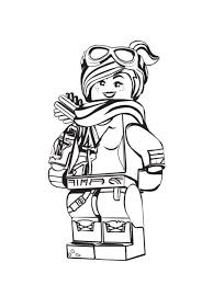 Dit lego mannetje kan helemaal naar eigen idee worden aangekleed. Kids N Fun Com Coloring Page Lego Movie 2 Lucy 2 Lego Movie Coloring Pages Lego Coloring Pages Lego Coloring