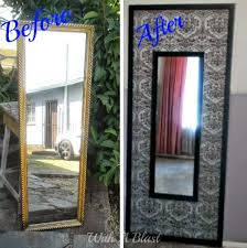 It's time to step it up buttercup, and give this mirror a makeover. Ways To Upcycle Old Mirrors