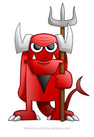 Demon Drawing Sketching Vector Demon Drawings Cute Cartoon Characters Drawings