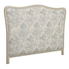 Ses dimensions sont adaptées pour un lit 160. Tete De Lit 140 160 Cm En Tissu Toile De Jouy Josephine Tetes De Lit 2 Personnes Interior S