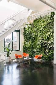 Instagram New York Office Corporate Office Design New York Office Living Green Wall