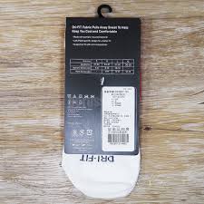 Details About Nike Dri Fit Cotton Lightweight White No Show Socks Soft Fast Dry Sx4907 101
