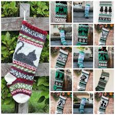 Knitting Pattern Collection Of 16 Cat Christmas Stockings Charts Fair Isle With Detailed Instruction For Personalized Cat Socks Pdf Only