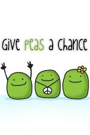 Image result for give peas a chance m25