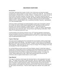 Http Www Landbelectric Com Download Document 77 Bearings Overview Html