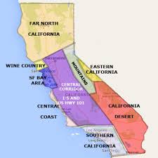 Check spelling or type a new query. Best California State By Area And Regions Map