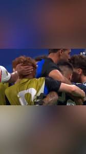 Jude Bellingham slaps Argentina's Valentin Barco after England's World Cup heartbreak