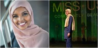 Halima Aden-the first Hijabi contestant to compete in Miss Minnesota USA  Pageant