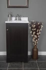 An 18 inch bathroom vanity is perfect for smaller bathrooms. Dakota 18 W X 16 5 8 D Monroe Bathroom Vanity Cabinet At Menards