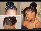 Black Natural Hair Bun Styles