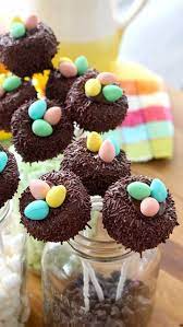 Bird S Nest Cake Pops Recipe Easter Cakes Easter Cake Pops Cake Pop Recipe