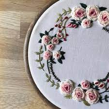 7 people have this in their cart. Spring Wreath Embroidery Pattern