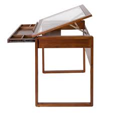 Ponderosa Height Adjustable Drafting Table Wood Drafting Table Drafting Table Glass Top Table