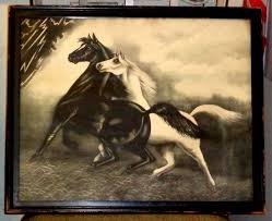 Just Arrived Used Furniture Detroit Area Fredsuniquefurniture Horse Painting Horse Art Print Abstract Horse Painting