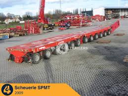 A trailer unit and a power pack unit (ppu). Scheuerle Spmt Trucks4trailers