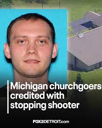 The suspect was able to shoot a security guard in the leg, but was killed  before he could kill or seriously wound anyone at the church.