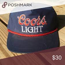 Vintage Coors Light Trucker Hat Trucker Hat Coors Light Trucker