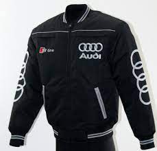 Audi Jacket Coat Veste Parka Blouson S Line Quattro Dtm Rs3 Rs4 Rs6 Rs7 Q5 Q7 Ebay Jackets Moto Clothes Shell Jacket