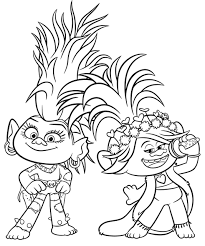 What about the new world tour trolls? Trolls World Tour Coloring Pages Coloring Home
