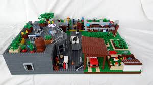 1162 pieces army military base building blocks set, army combat force bricks toy with army vehicle & airplane, with blocks storage box, pretend war & action roleplay toy. Lego Zombie Base Repapeti Flickr