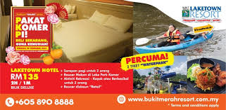 Water park didn't let us play because our swimming suite will cracked their water games!! Pkp Cny Promo Laketown Hotels Only Rm135 Free Waterpark Tickets Peatix
